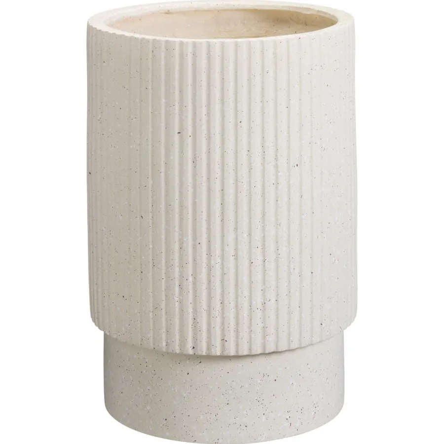 Bloempot Dione Off-White - 鈱€34 cm^ Discount