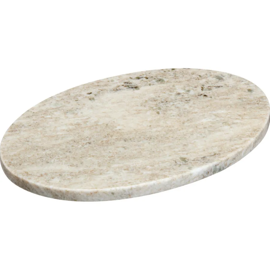 Decoratieplateau Organisch Marmer - Ø30 cm^ Sale