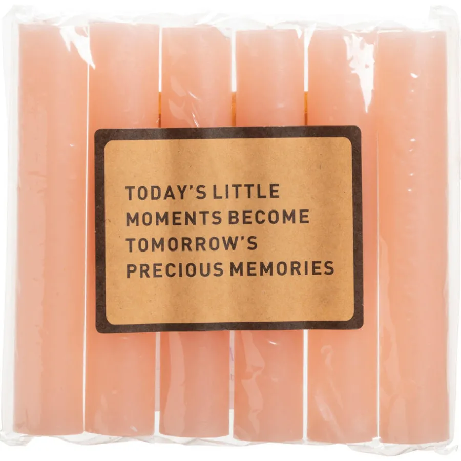 Dinerkaars Soft Koraal 12 cm - 6 Stuks^ Sale