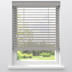 Fenstr Bamboe Jaloezie Wessel Off White 50mm^ New