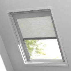 Fenstr Dakraam Rolgordijn Daan Naturel Verduisterend^ New