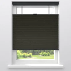 Fenstr Dubbel Plissé 45mm Lot Espresso Verduisterend^ Hot