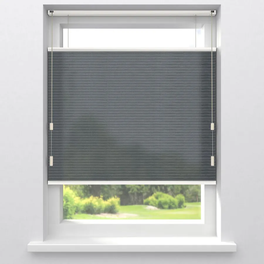 Fenstr Dubbel Plisségordijn Mia Donker Lichtdoorlatend^ Best