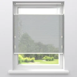 Fenstr Dubbel Plisségordijn Lou Naturel Transparant^ Outlet