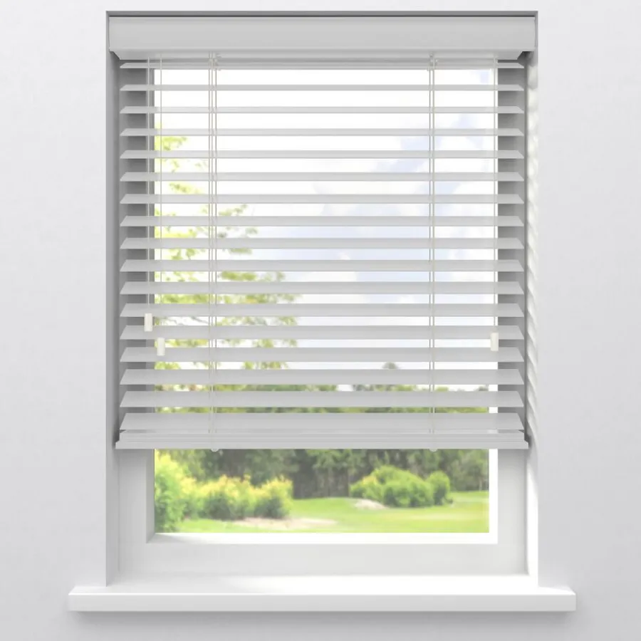 Fenstr Houten Jaloezie Hein Off-White 50mm^ Hot