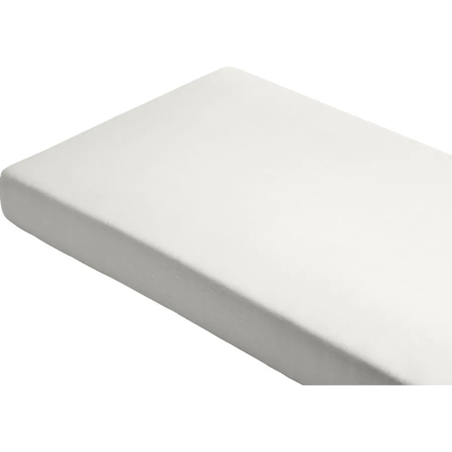 Hoeslaken Jersey Off White 200x140 cm^ Fashion