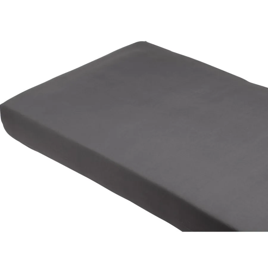 Hoeslaken Katoen Antraciet - 140x200cm 200x140 cm^ Sale