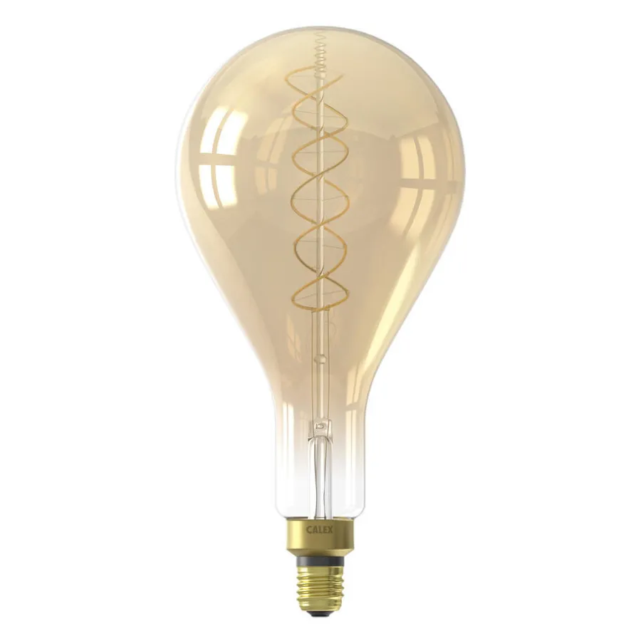 LED lamp E27 3W Goud Dimbaar^ Clearance