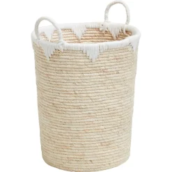 Mand Leida Naturel ø 32x38 cm^ Hot