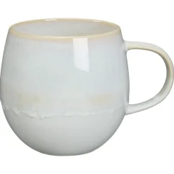 Mok Met Oor Bola Off-White 590ml^ New