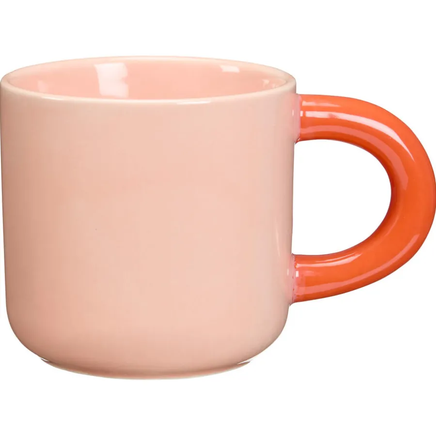 Mok Met Oor Shapes -Rood 300ml^ Hot