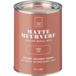 Muurverf Mat Terra 1 l^ Clearance