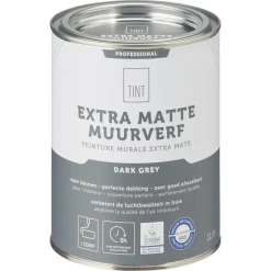 Muurverf Professional Dark Grey 1 l^ Discount