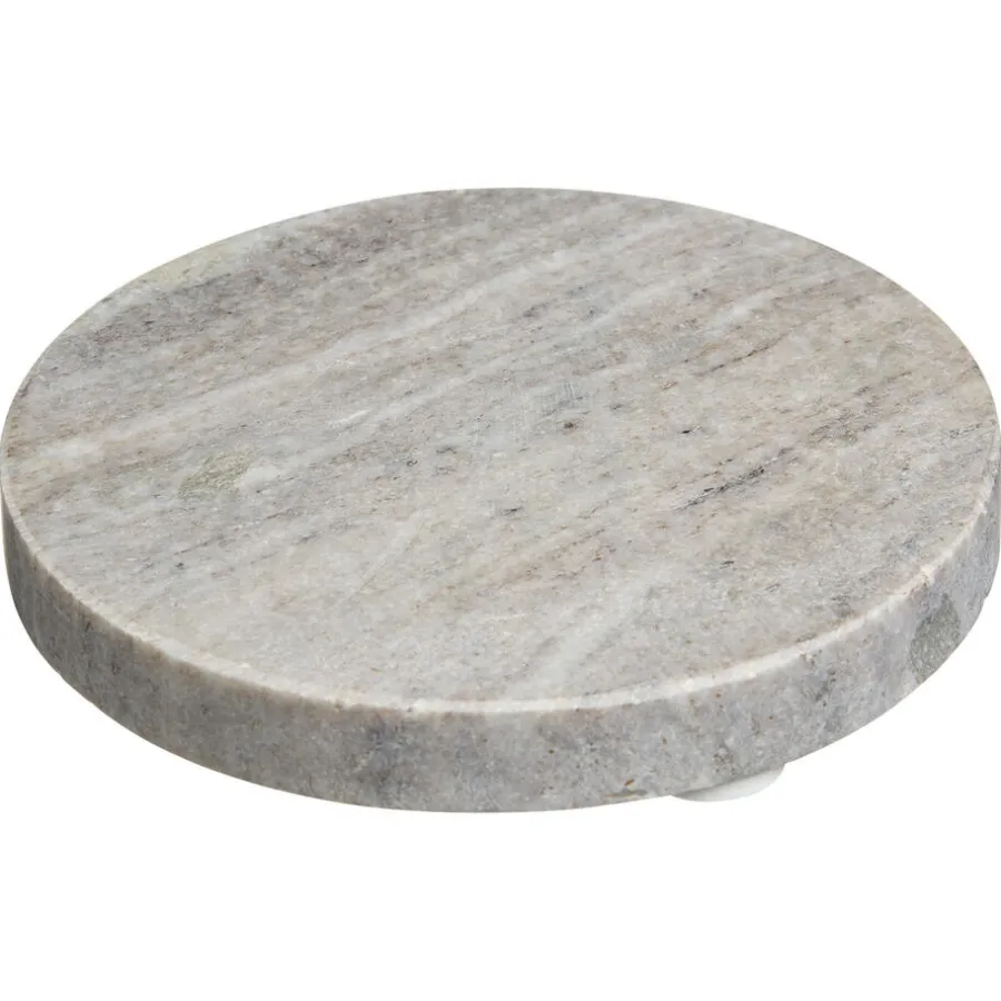Onderzetter Rond Marmer Zand^ Discount