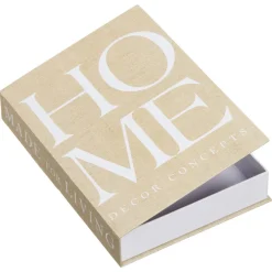 Opbergboek Home 21x30x5 cm^ Hot