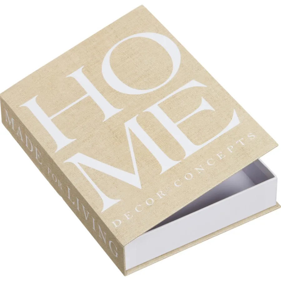 Opbergboek Home 21x30x5 cm^ Hot