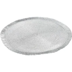 Placemat Rond Zilver^ Online