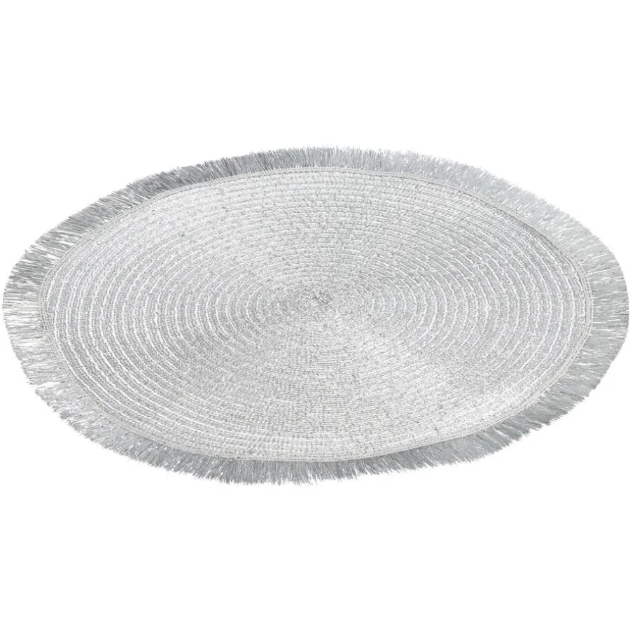 Placemat Rond Zilver^ Online