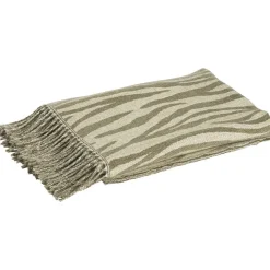 Plaid Zebra Zand 130x160 cm^ Clearance