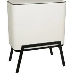 Prullenbak Op Pootjes 28+12+5 Liter Beige^ Fashion