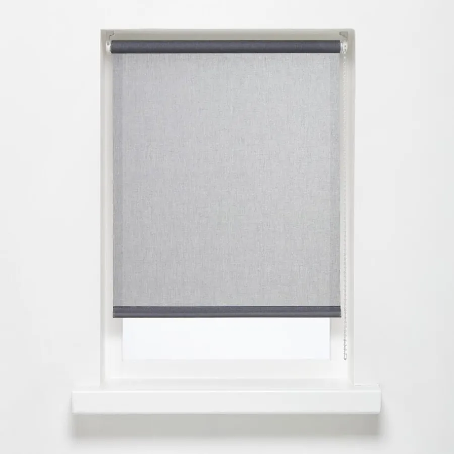 Rolgordijn Milou Antraciet 150x190 cm^ Clearance