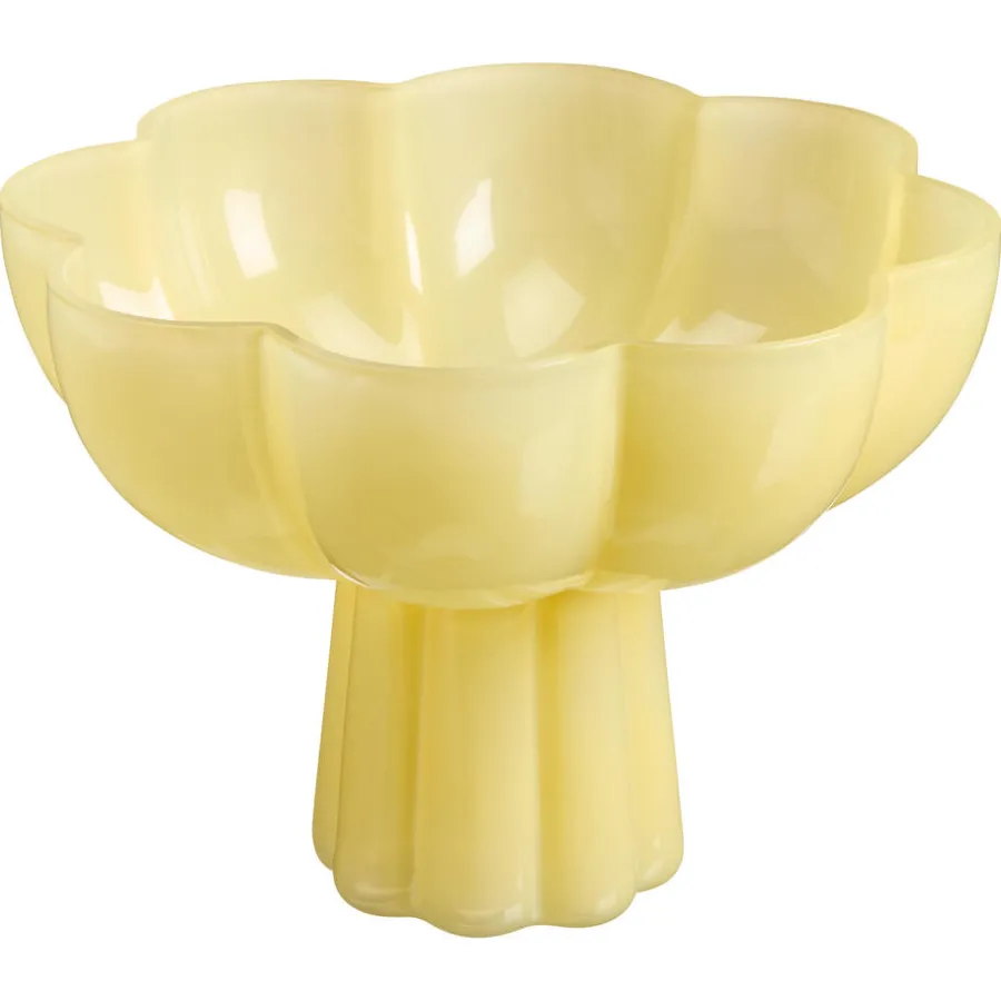 Schaal Op Voet Bloem^ Outlet