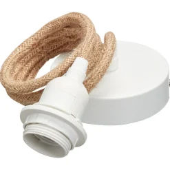 Snoerpendel Touw Wit^ Hot