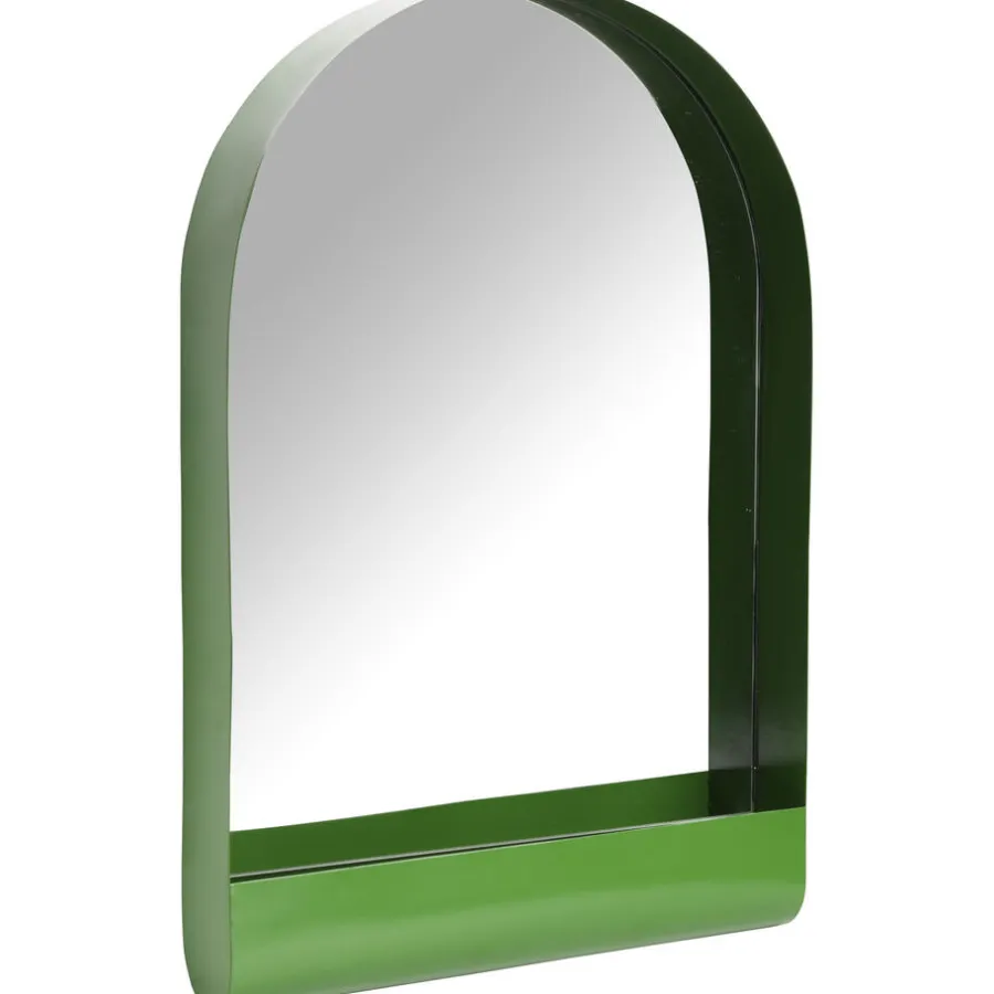 Spiegel Met Sleutelbakje Groen^ Clearance