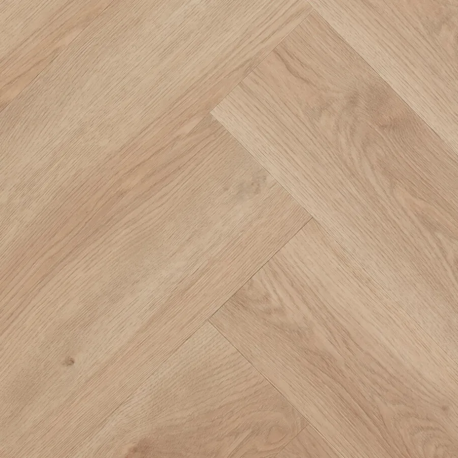 Staal Plak PVC Camrose Beige Eiken Visgraat^ Fashion