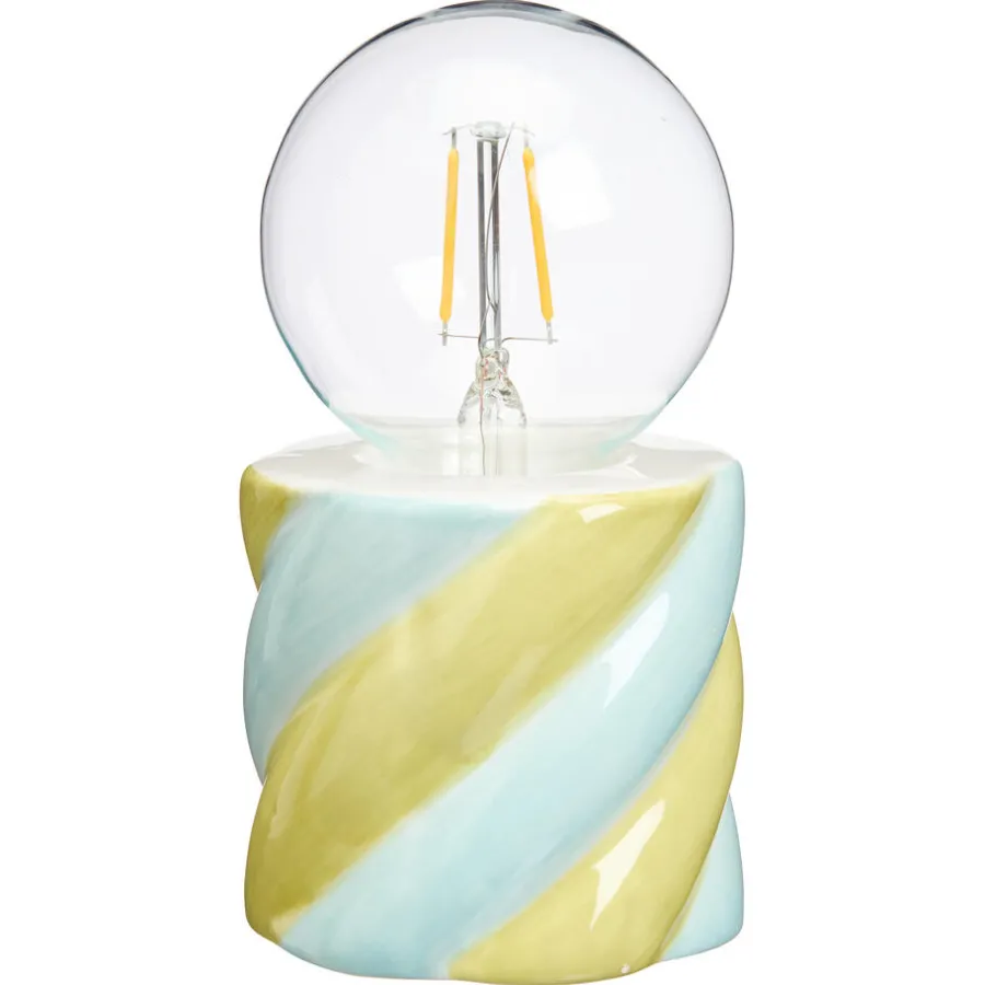 Tafellamp Swirl Groen-^ Fashion