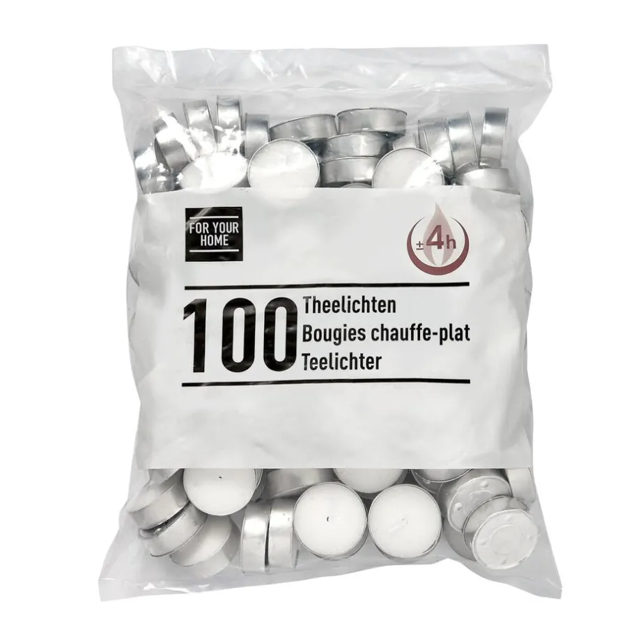 Theelichten 100 Stuks^ Clearance
