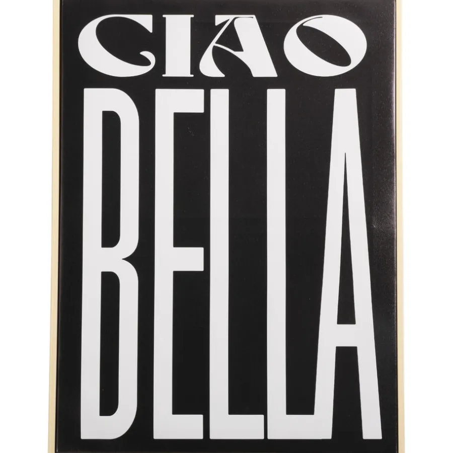 Tuinschilderij Canvas Ciao Bella^ Clearance