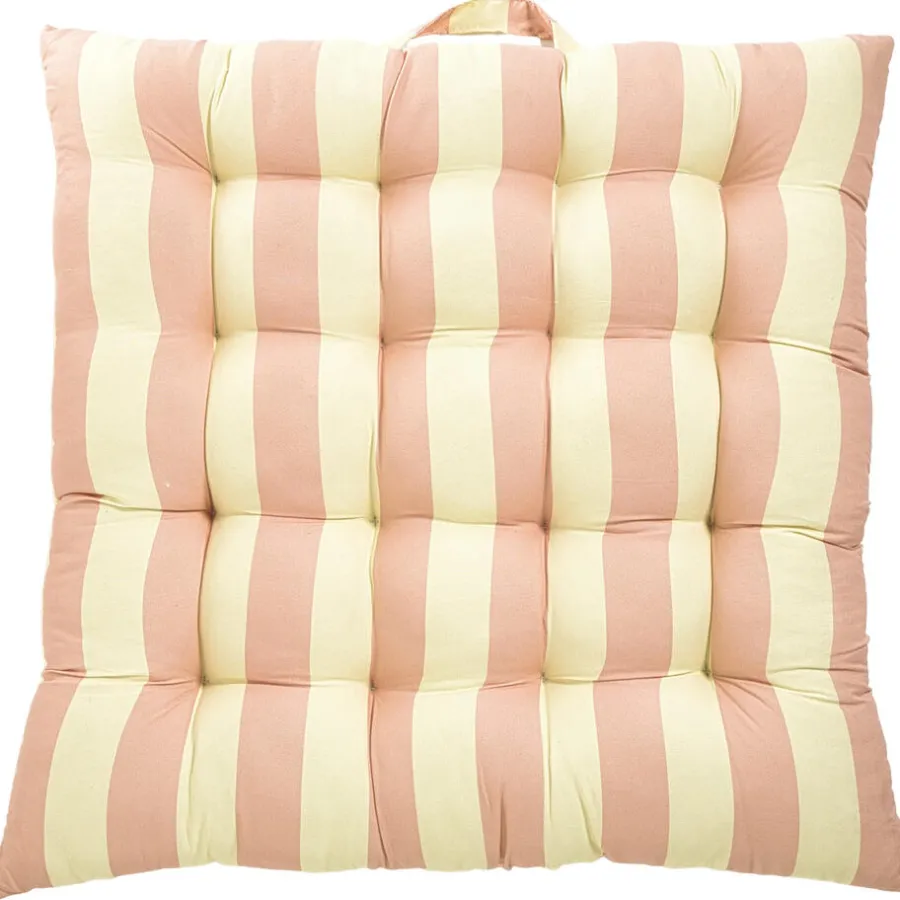 Tuinstoelkussen Streep - 60x60 cm^ New