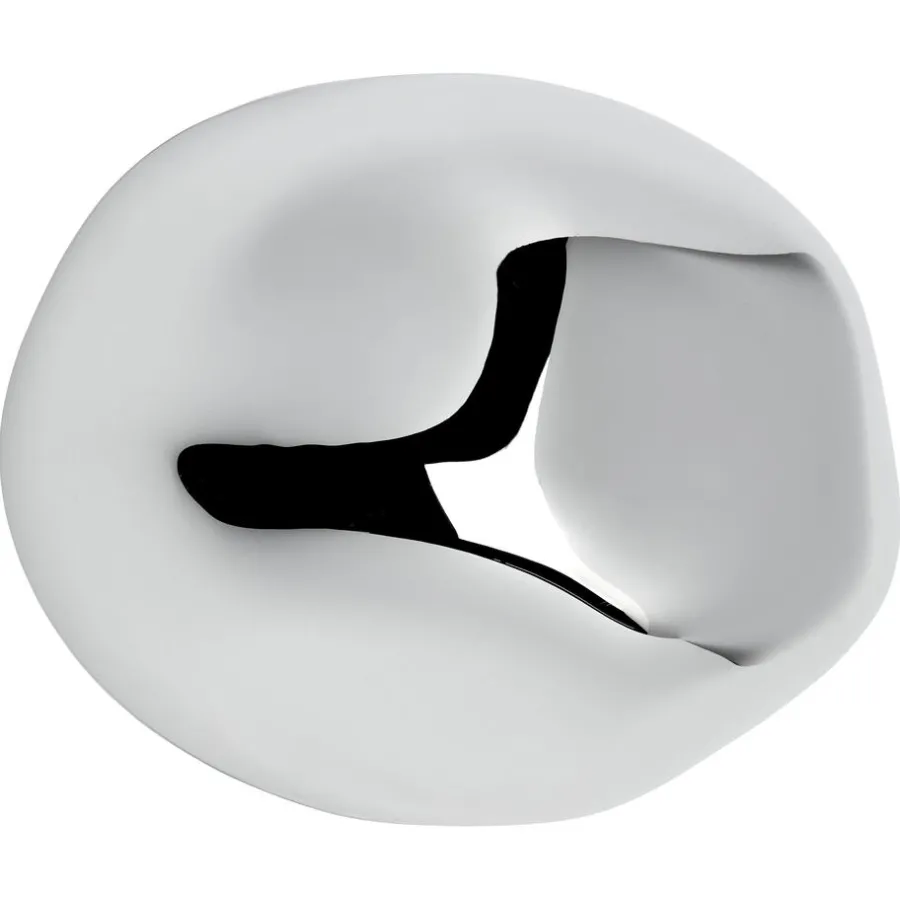 Wanddecoratie Stone Metallic/Holo - 15x12x8 cm^ Best