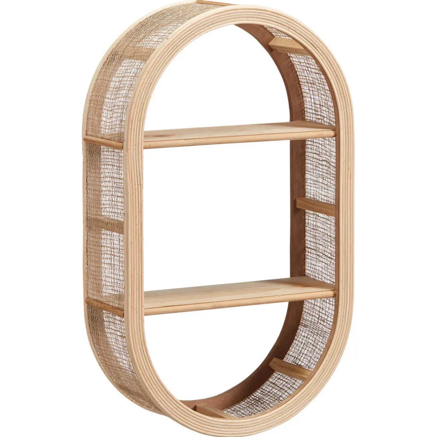 Wandkast Ovaal Naturel^ New